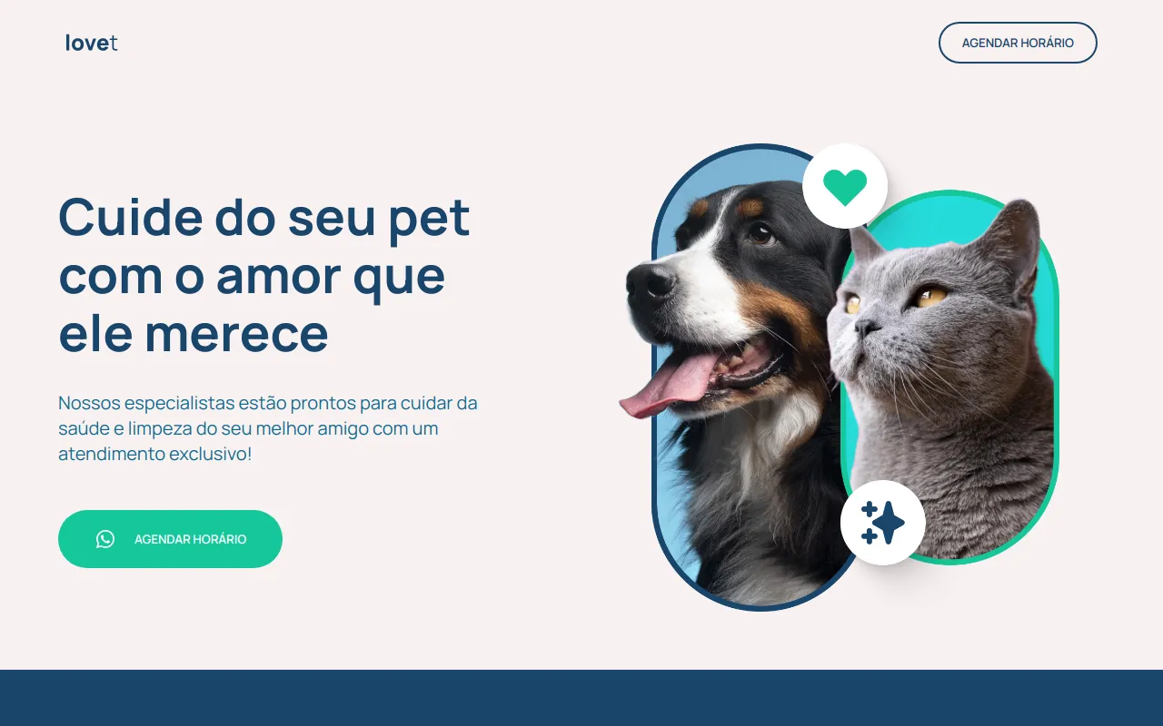 site para petshop